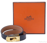 Kelly Black Double Tour Bracelet