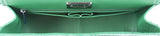 Chanel Classic Jumbo CC Emerald Green Python Flap Bag
