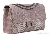 2.55 Reissue Alligator Nude Flap Bag