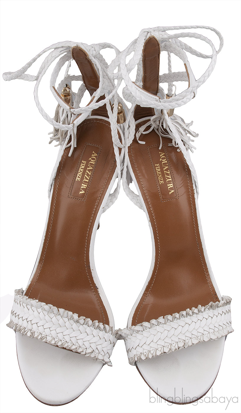 Braided Fringed Tassel Sandals