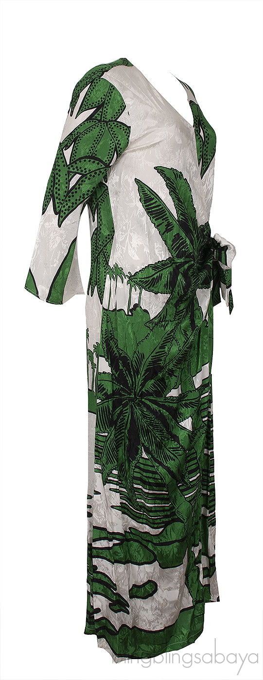 Gulf of Guinea Printed Wrap Dress