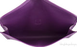 Jige Elan Clutch Epsom Anemone