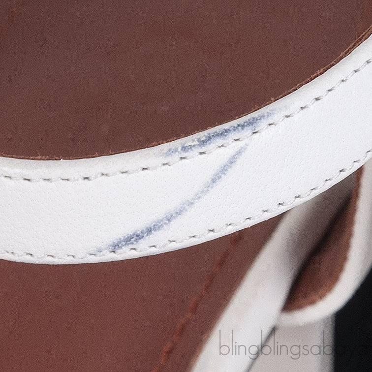 Loro Piana Bi-color Suede Peep Toe Slingback Sandals