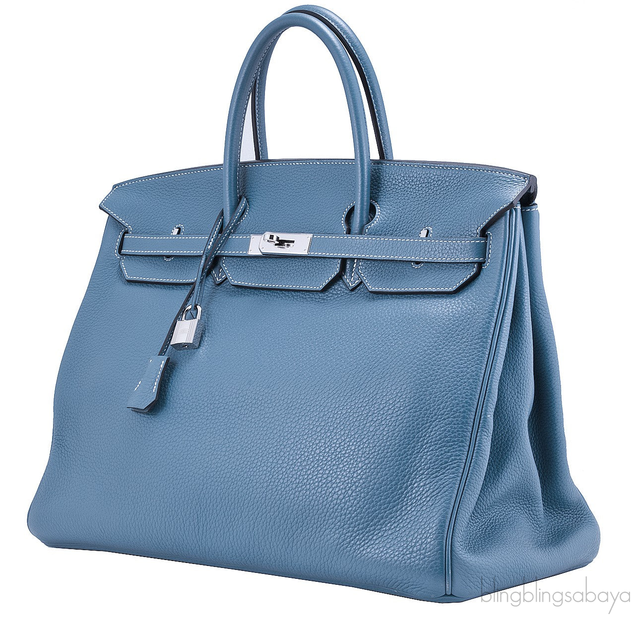 Birkin 40 Blue Jean Togo