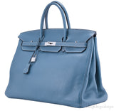 Birkin 40 Blue Jean Togo