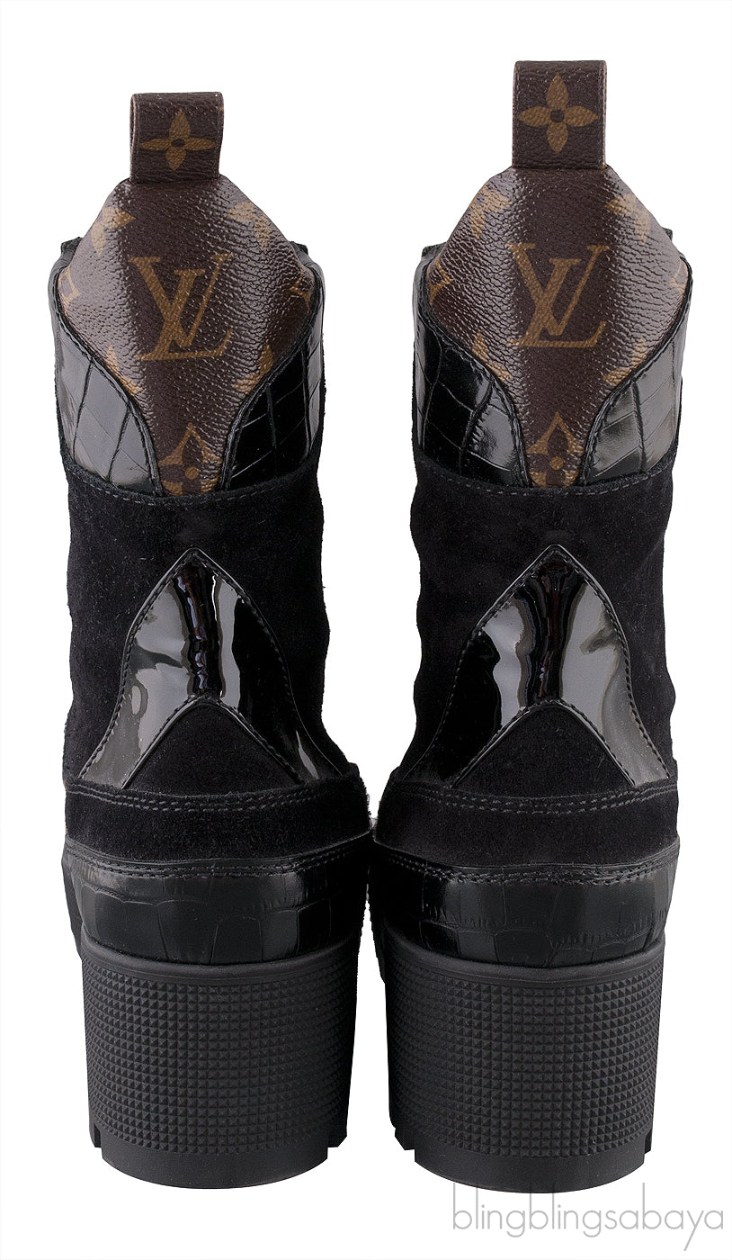 Laureate Monogram Desert Boots