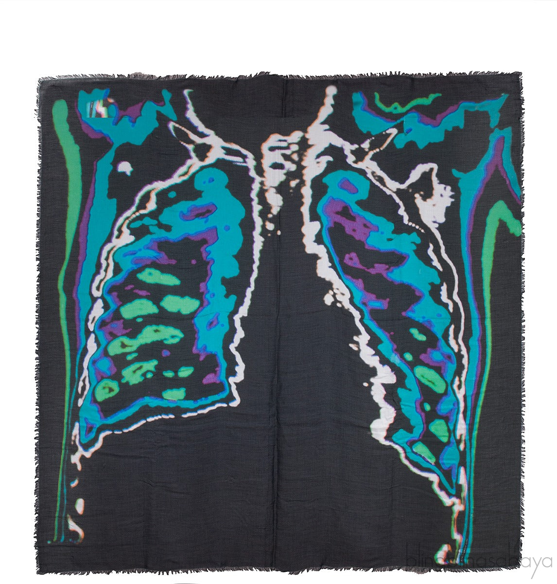 Abstract Print Multicolor Scarf