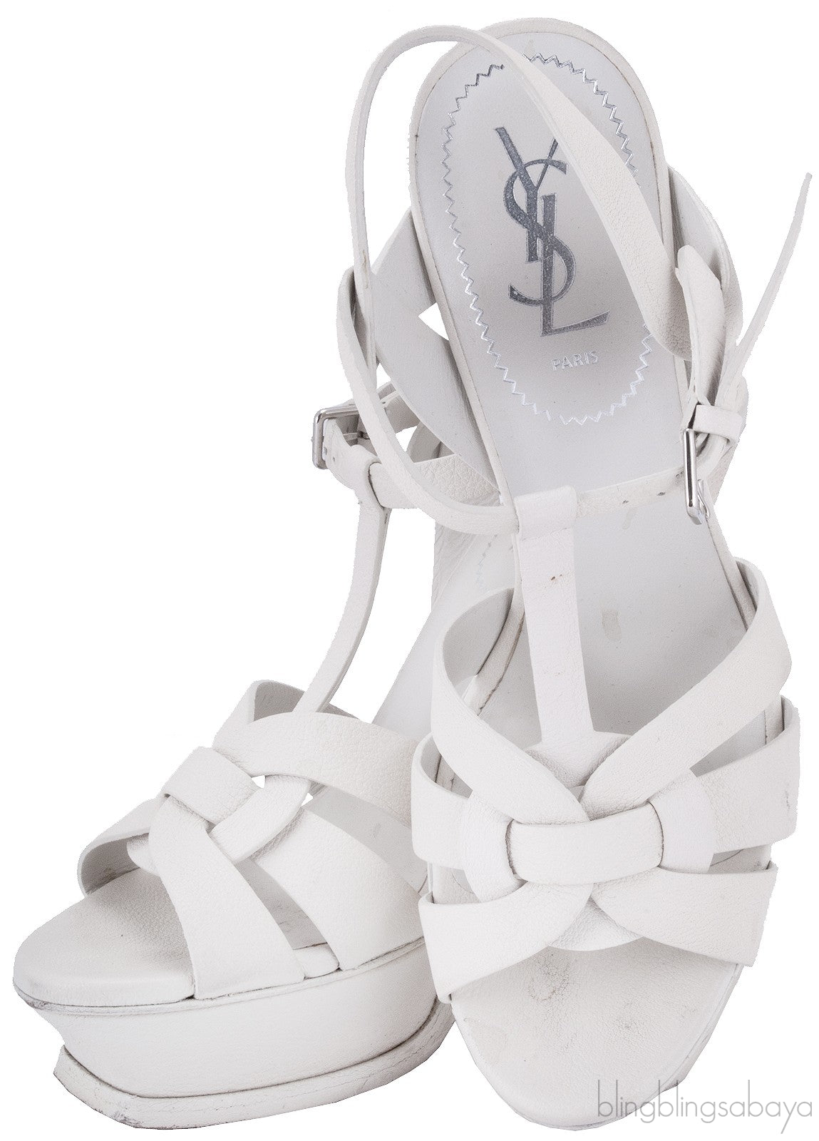 Pearl White Tribute Sandals