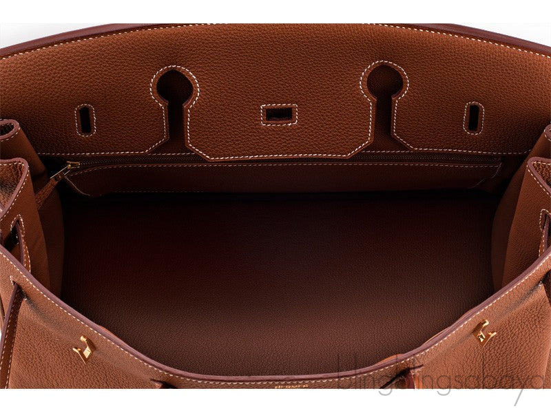 Birkin 40 Gold Taurillon Clem