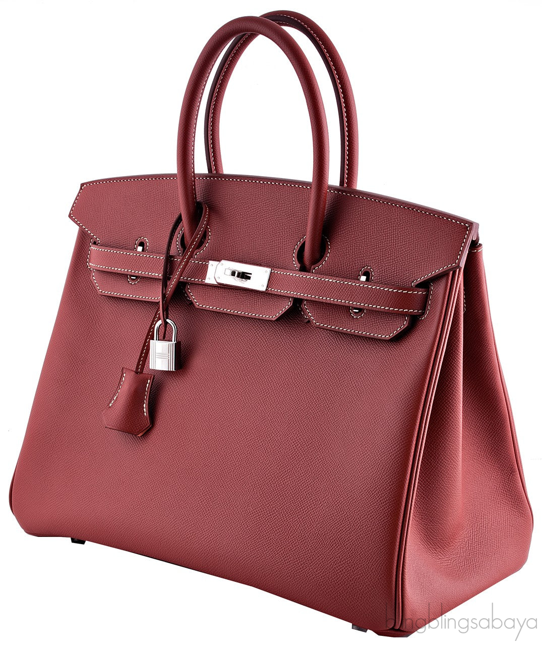 Birkin 35 2tones Brick Orange Epsom