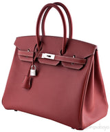 Birkin 35 2tones Brick Orange Epsom