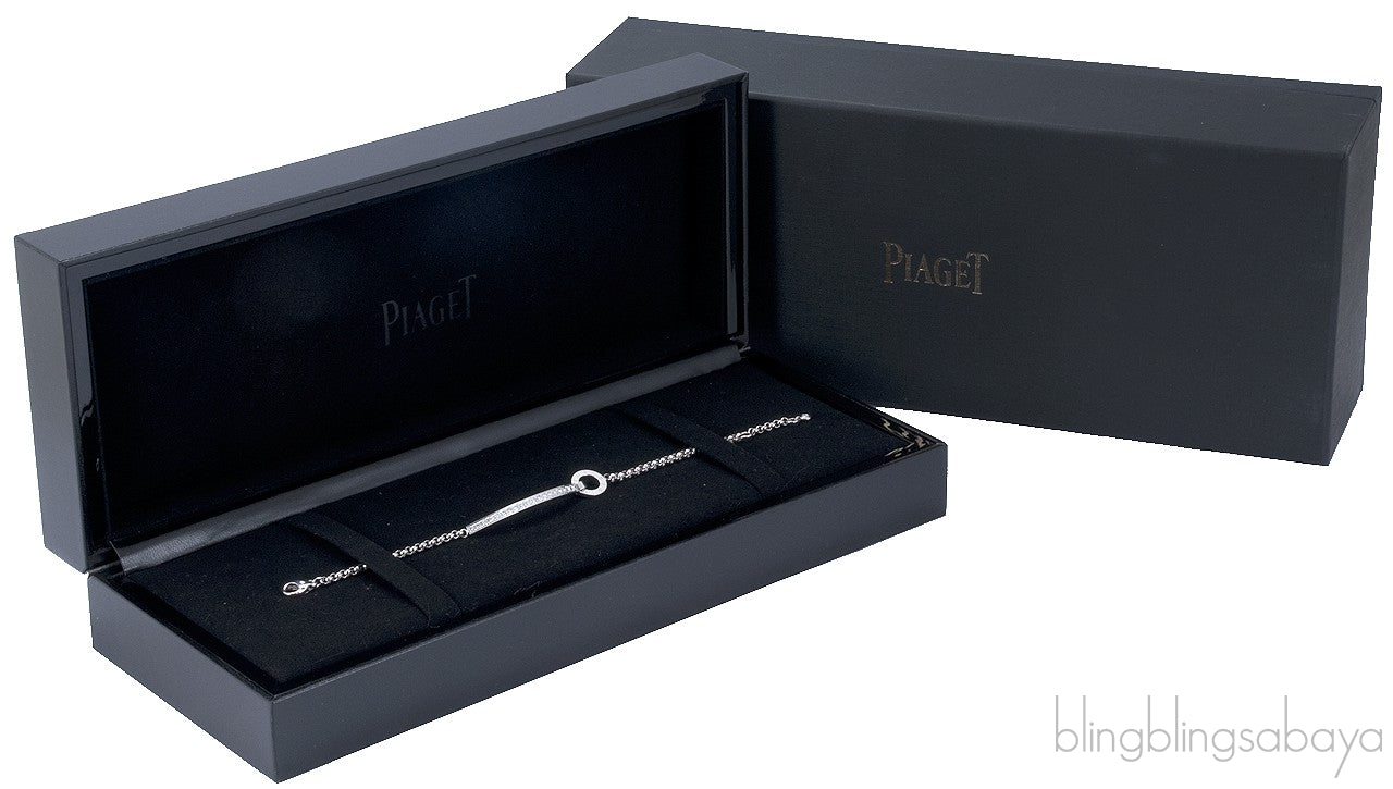 Possession White Gold Diamond Brac