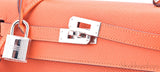 Kelly 25 Orange Epsom