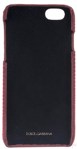 Crystal Red Lizard Effect Iphone Case