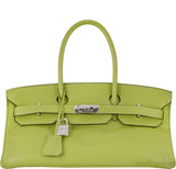 JPG Shoulder Birkin 42 Vert Anis