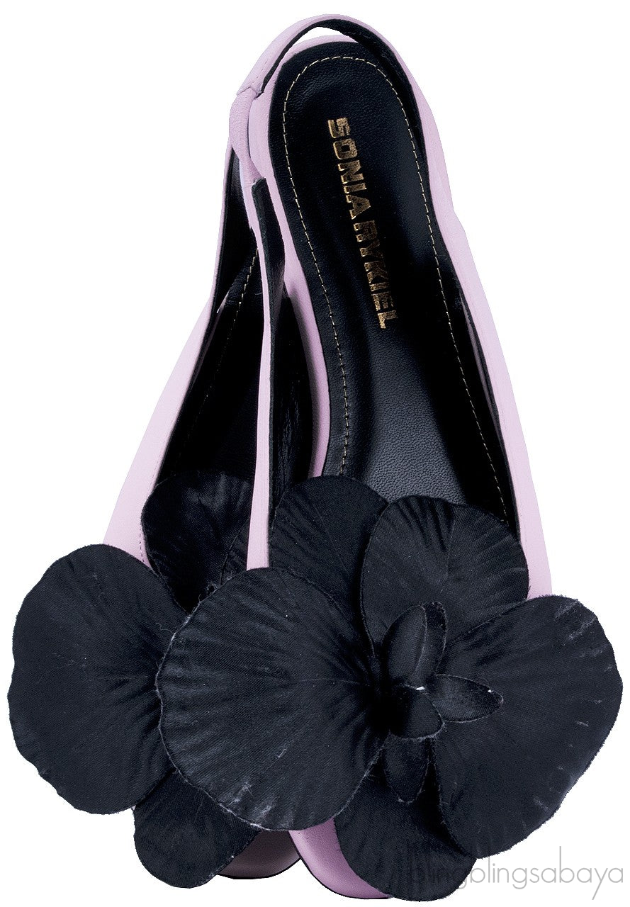 Pink Slingback Flats
