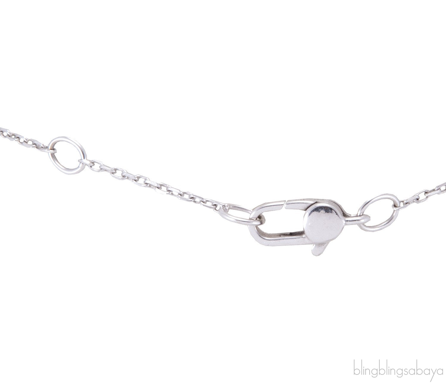 White Gold Icon Necklace