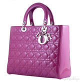 Patent Fuschia Pink Lady Dior