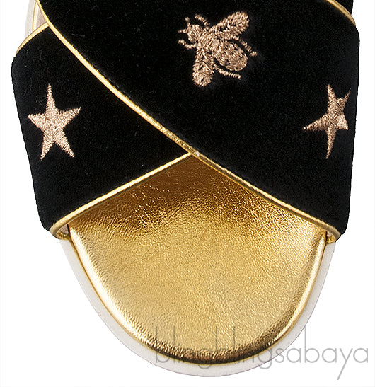 Peggy Star Bee Platform Sandals