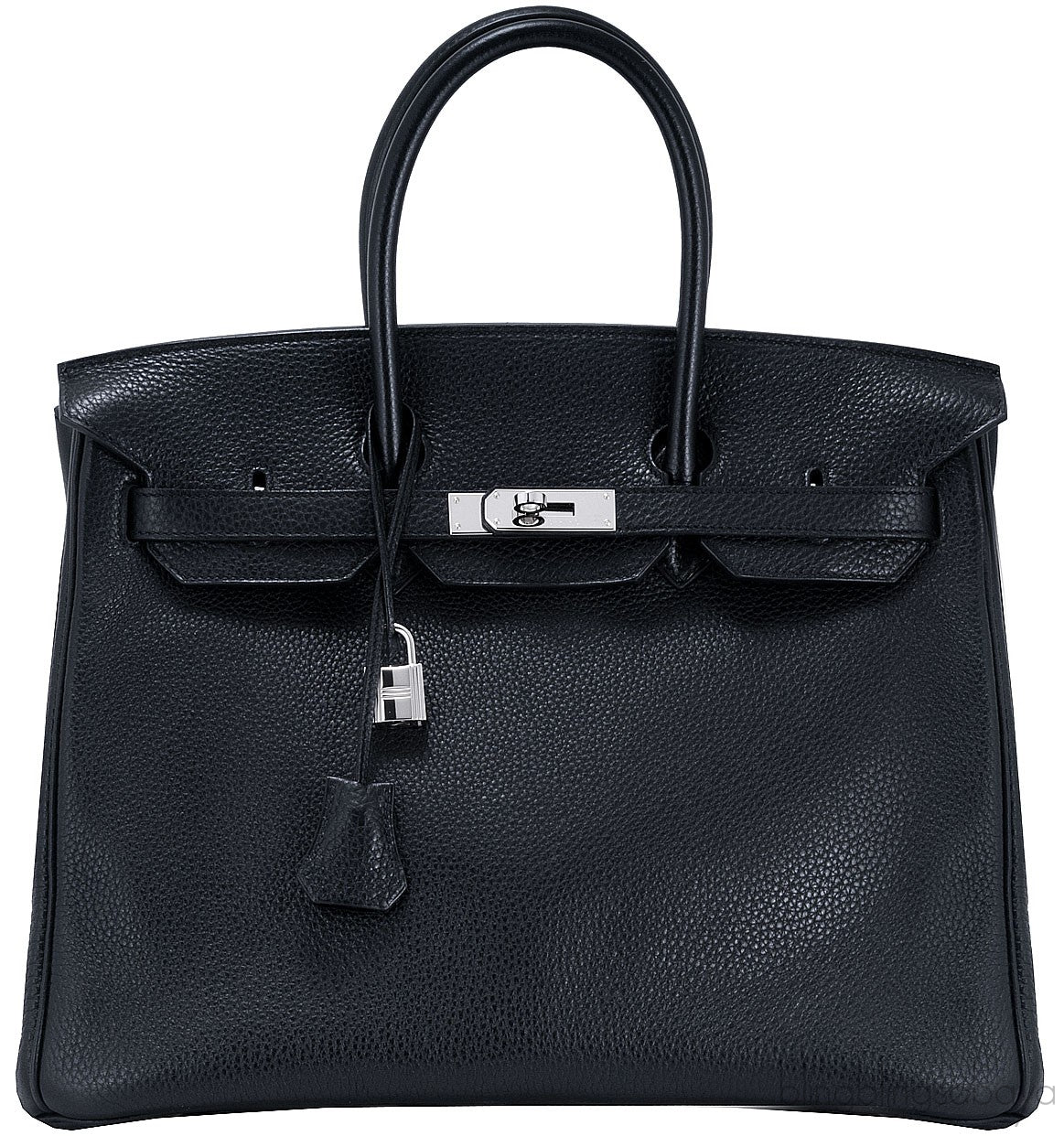 Birkin 35 Black Taurillon Clem PHW