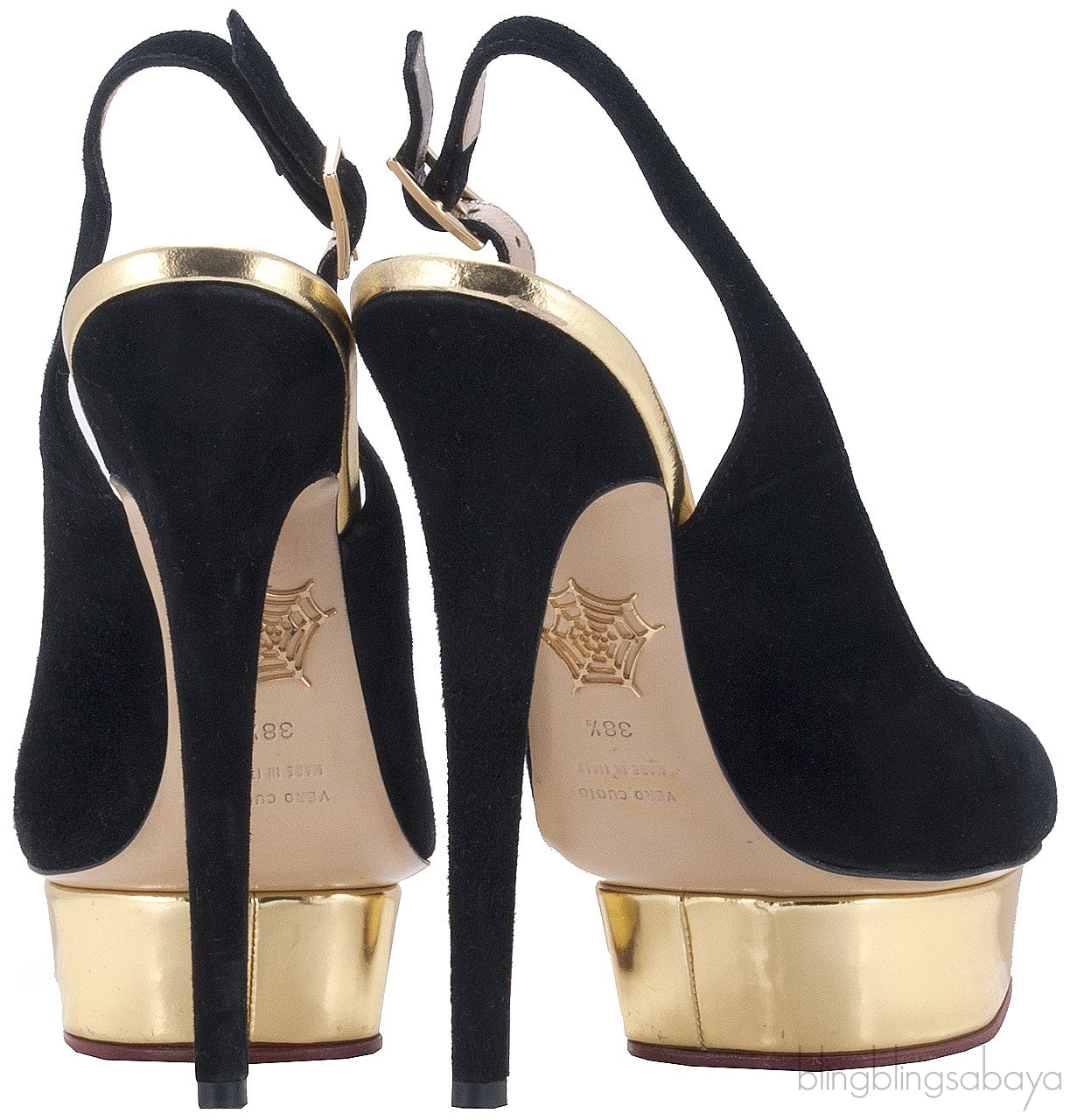 Dolly Suede Slingback Pump
