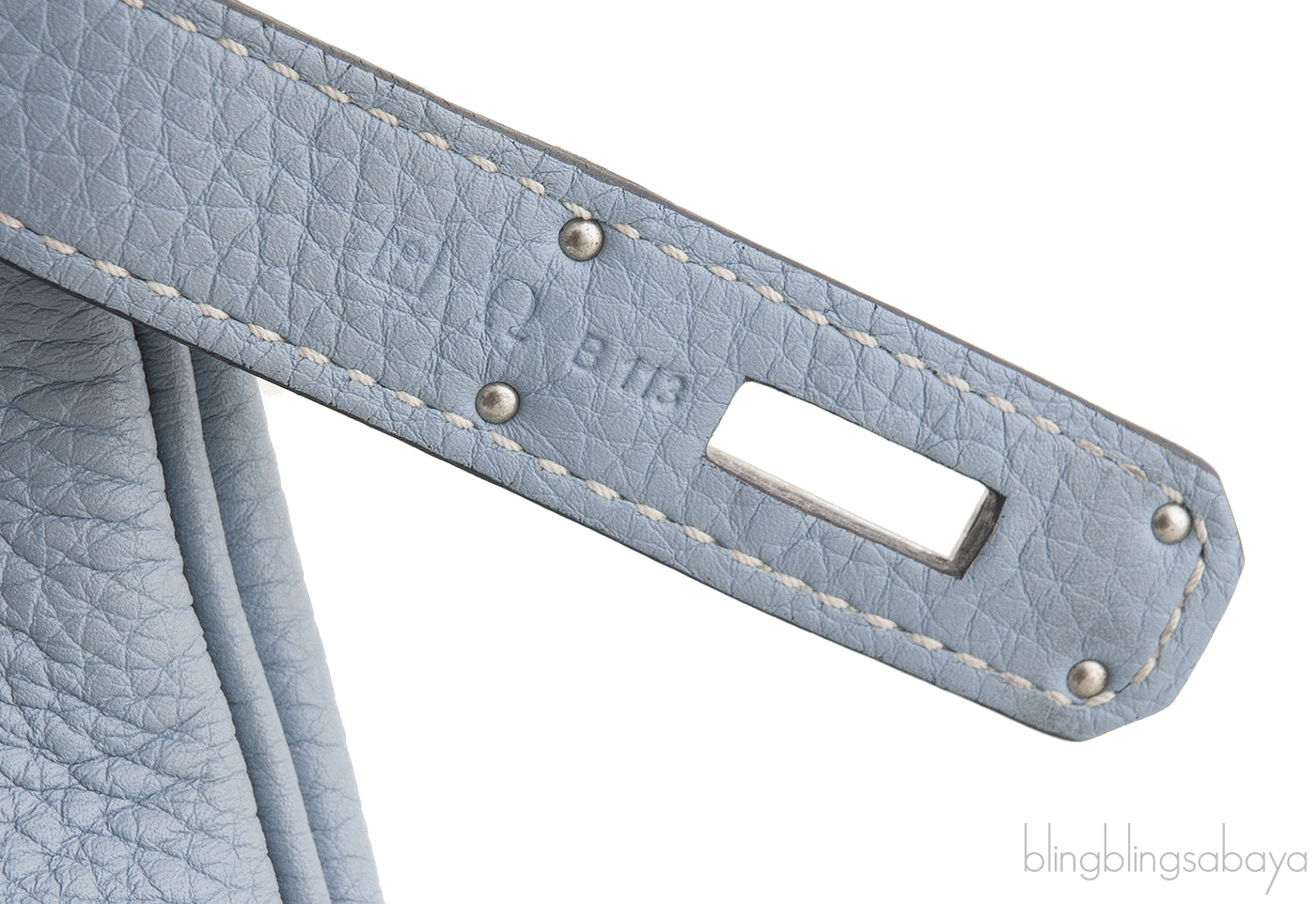 Birkin 35 Blue Lin Togo PHW