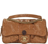 Paris Bombay Shiva Brown Crocodile