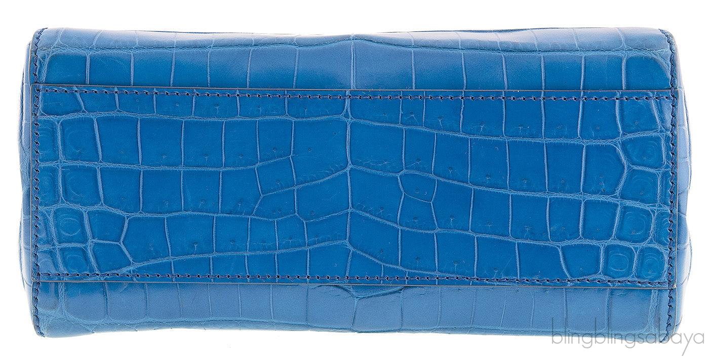 Blue Crocodile Mini Peekaboo