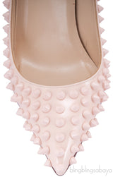 Pigalle Spikes 100 Peach Pump