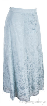 Sky Blue Midi Skirt