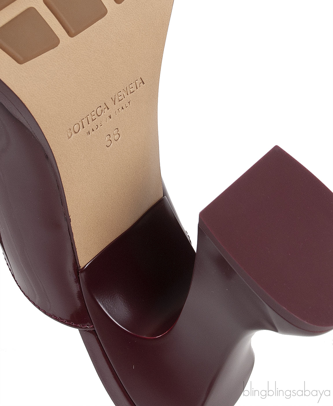 Bottega Veneta Leather Cha-Cha Heeled 100 Mules