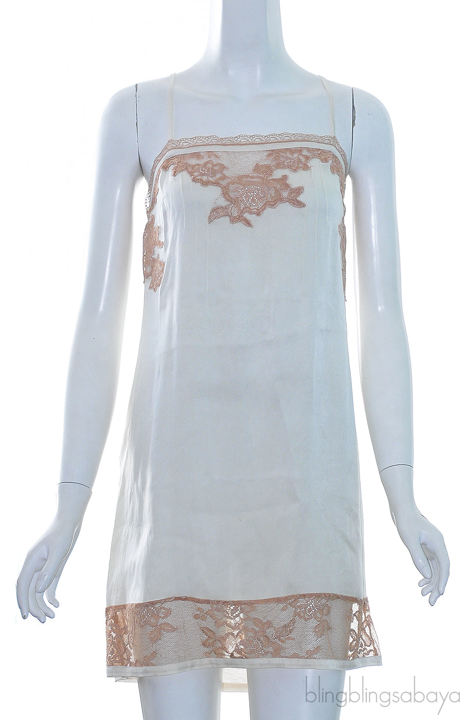 Satin Lace Trim Camisole Set