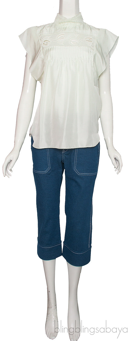 Light Green Top & Crop Pants