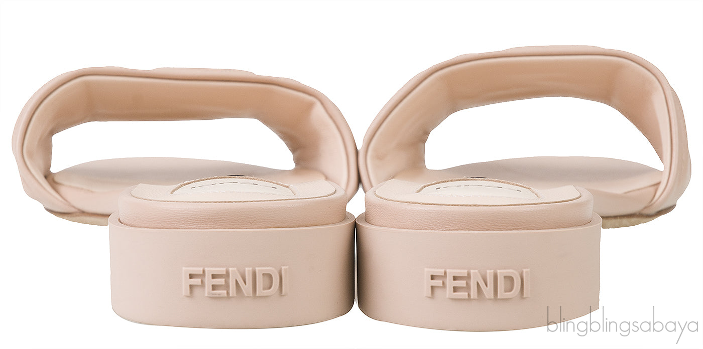 Embossed FF Motif Slip-on Sandals