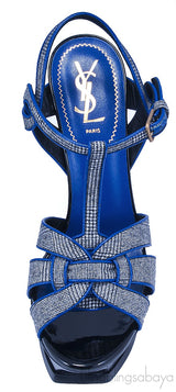 Tribute T-Strap Sandals with Canvas