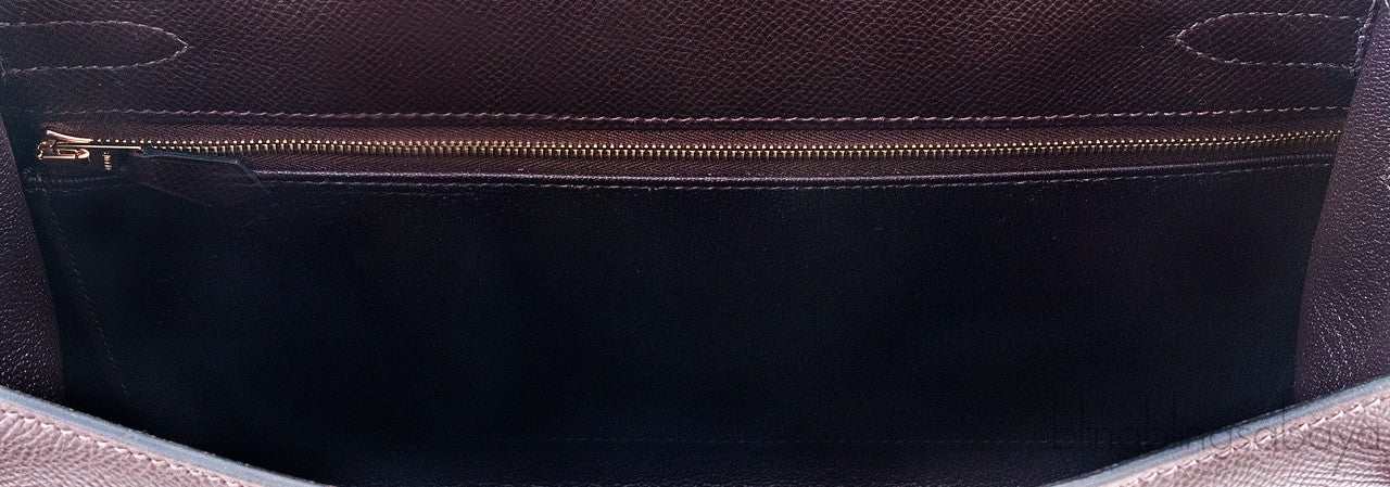 Kelly 32 Choco Sellier Epsom
