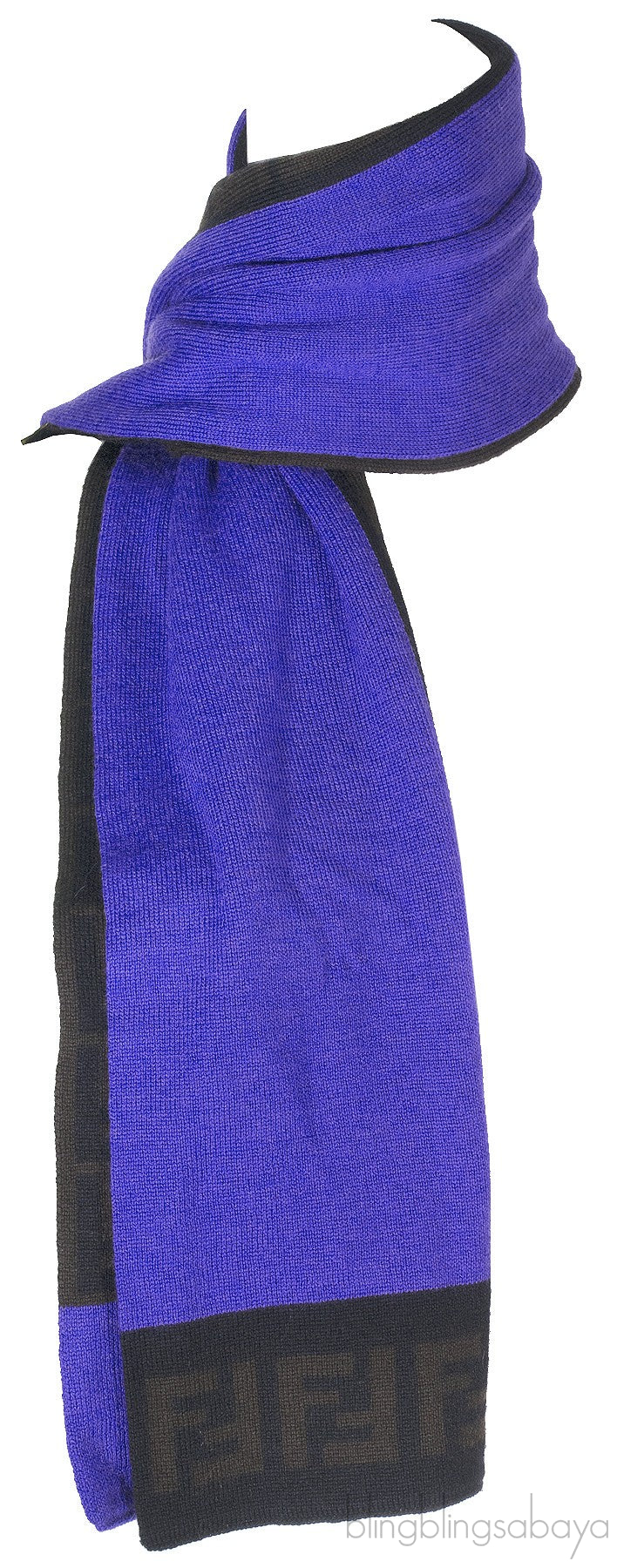 Fendi FF Wool Long Scarf & Gloves