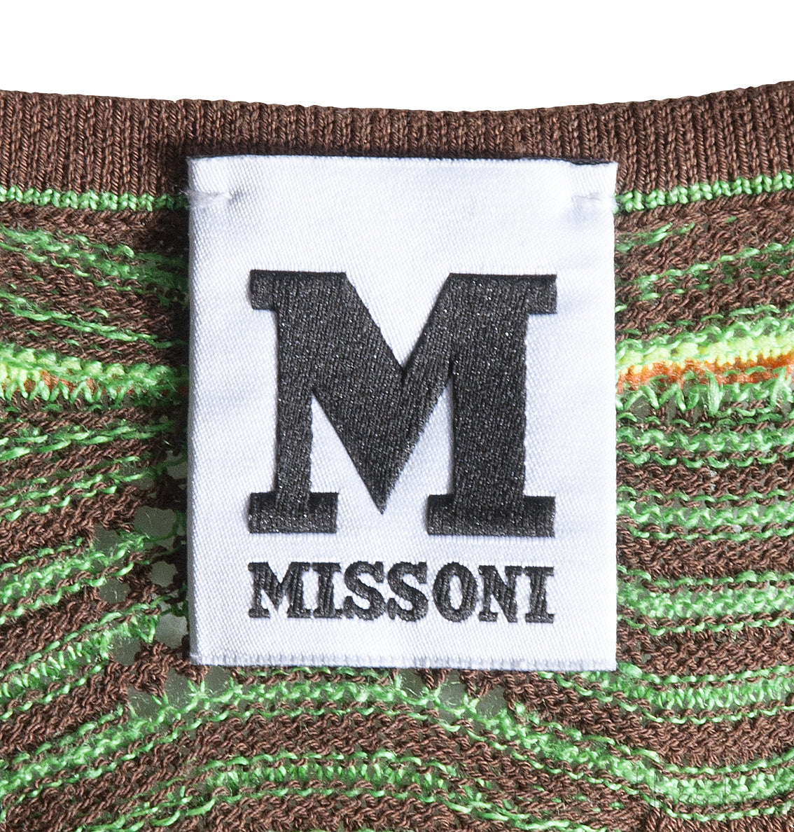 Green & Brown Stretch Blouse