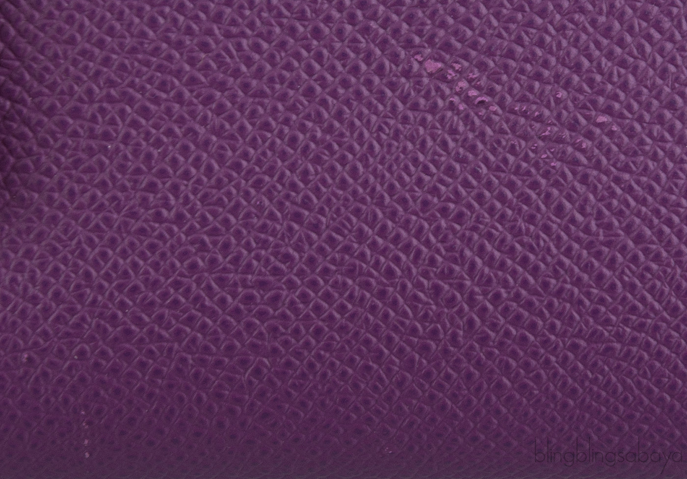 Jige Elan Clutch Epsom Anemone