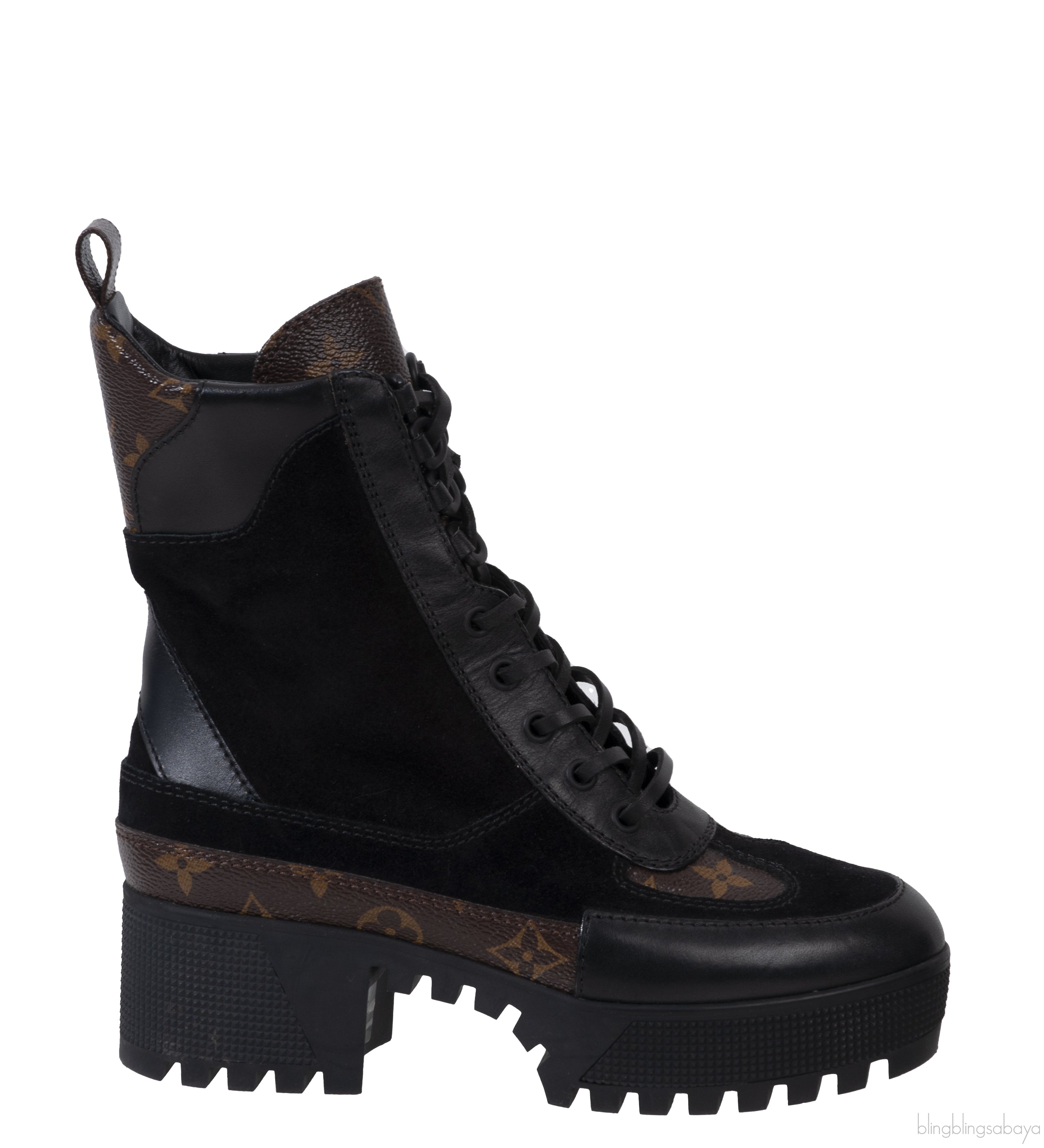 Laureate Suede Monogram Desert Boot