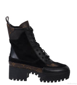 Laureate Suede Monogram Desert Boot