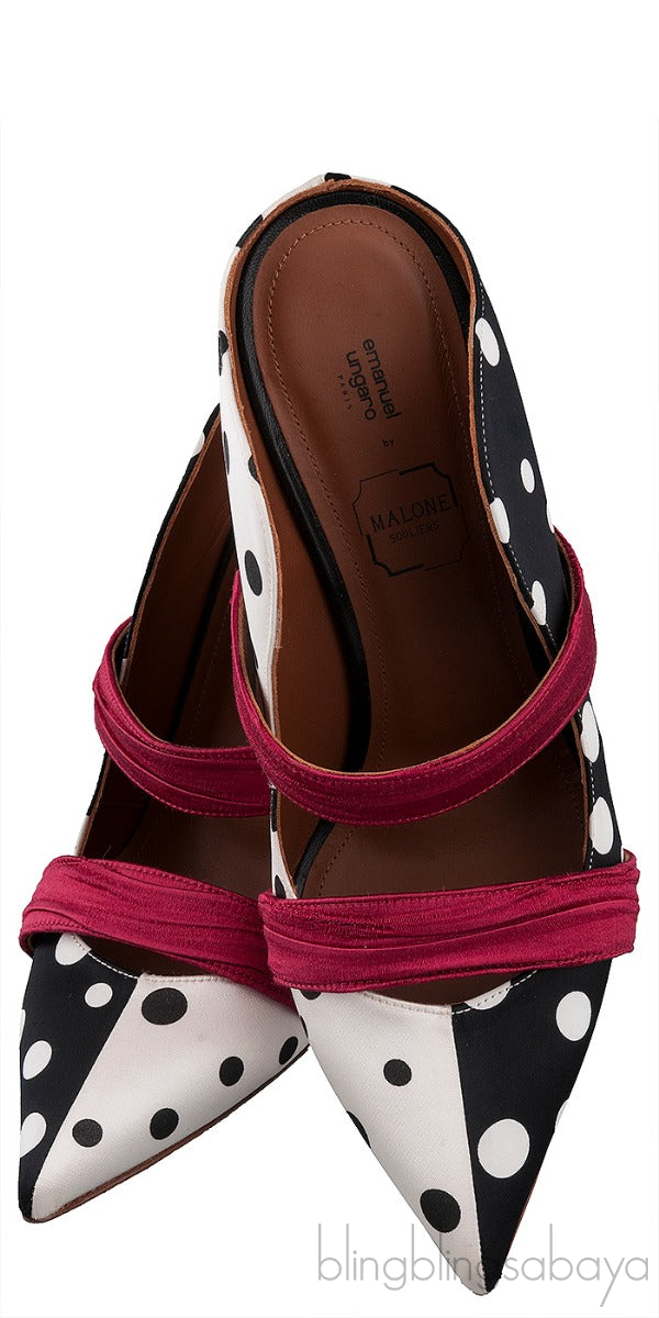 Maureen Polka-Dot Mules
