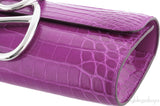 Egee Rose Scheherazade Crocodile Clutch