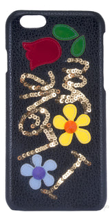 Black ILOVEU Iphone Case