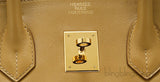 Birkin 35 Camel Swift GHW