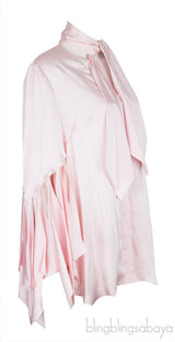 Light Pink Satin Blouse