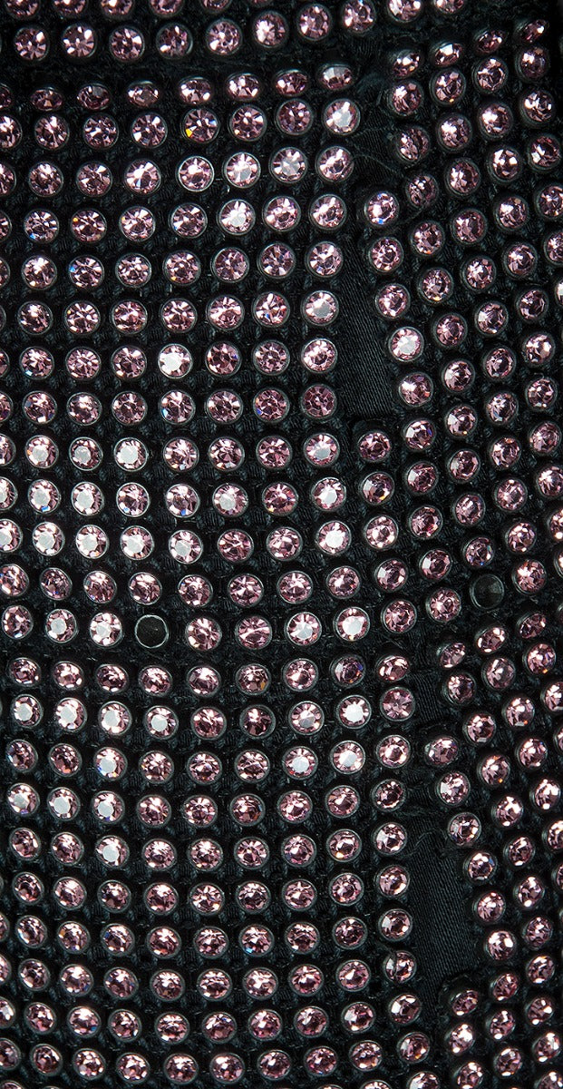 Crystal Embellished Top & Skirt