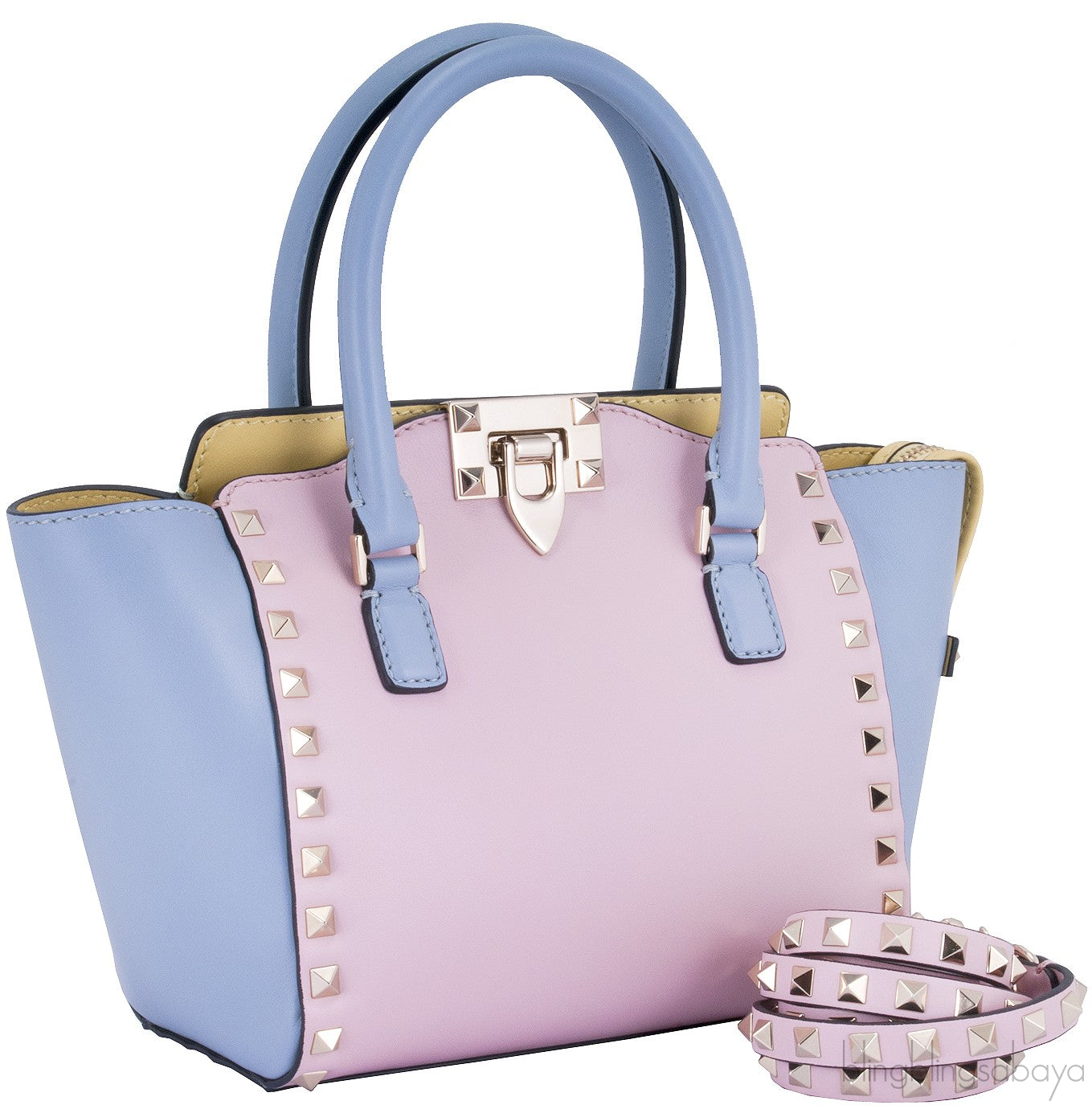 Rockstuds Mini Pastel Leather Tote