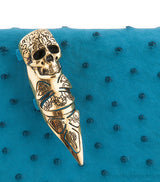 Ostrich Knuckle Ring Clutch