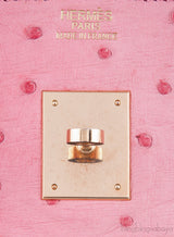 Birkin 35 Light Pink Ostrich GHW